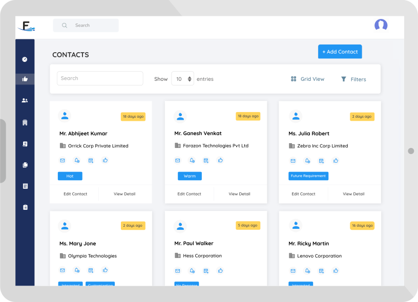 RabbitCRM Home