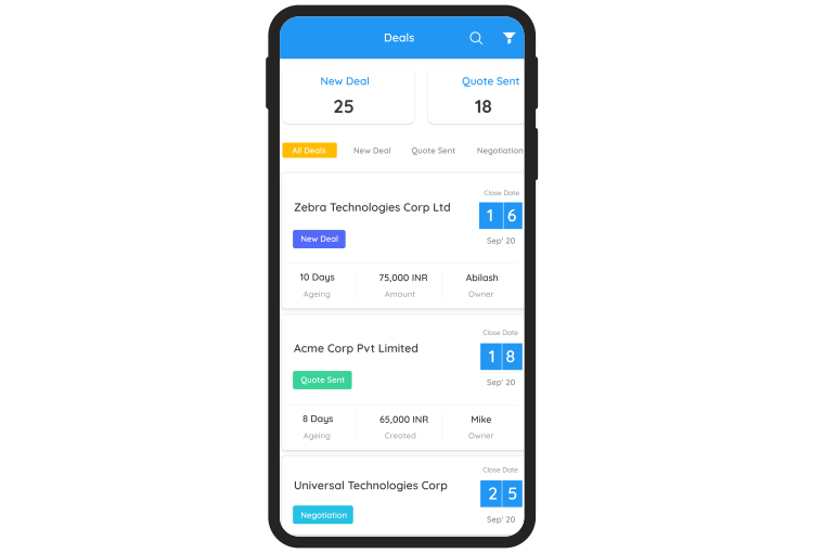 RabbitCRM QuickADD